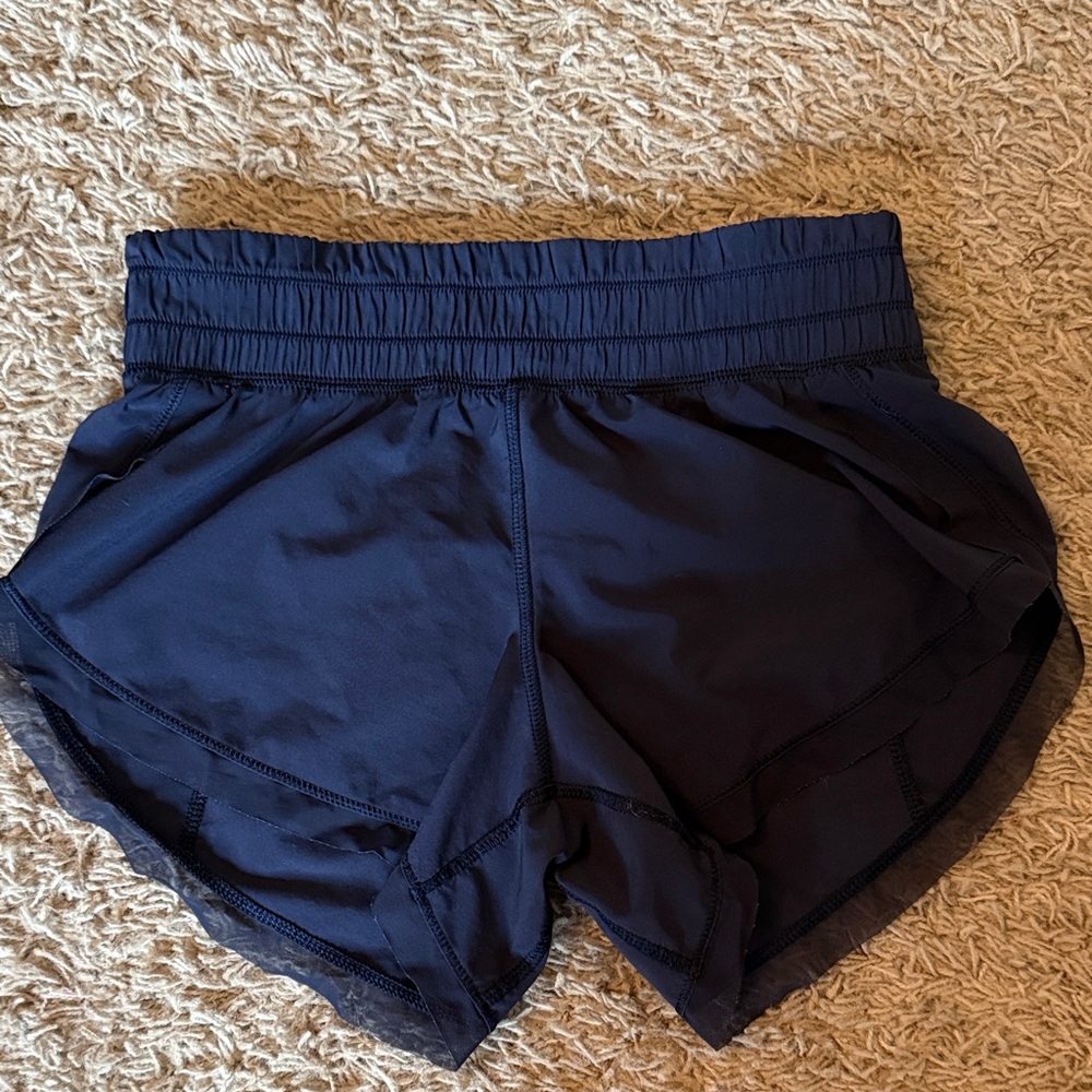Lululemon Athletica Navy Blue Athletic Shorts